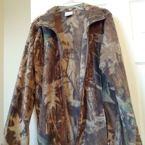 Boys Columbia zip up fleece